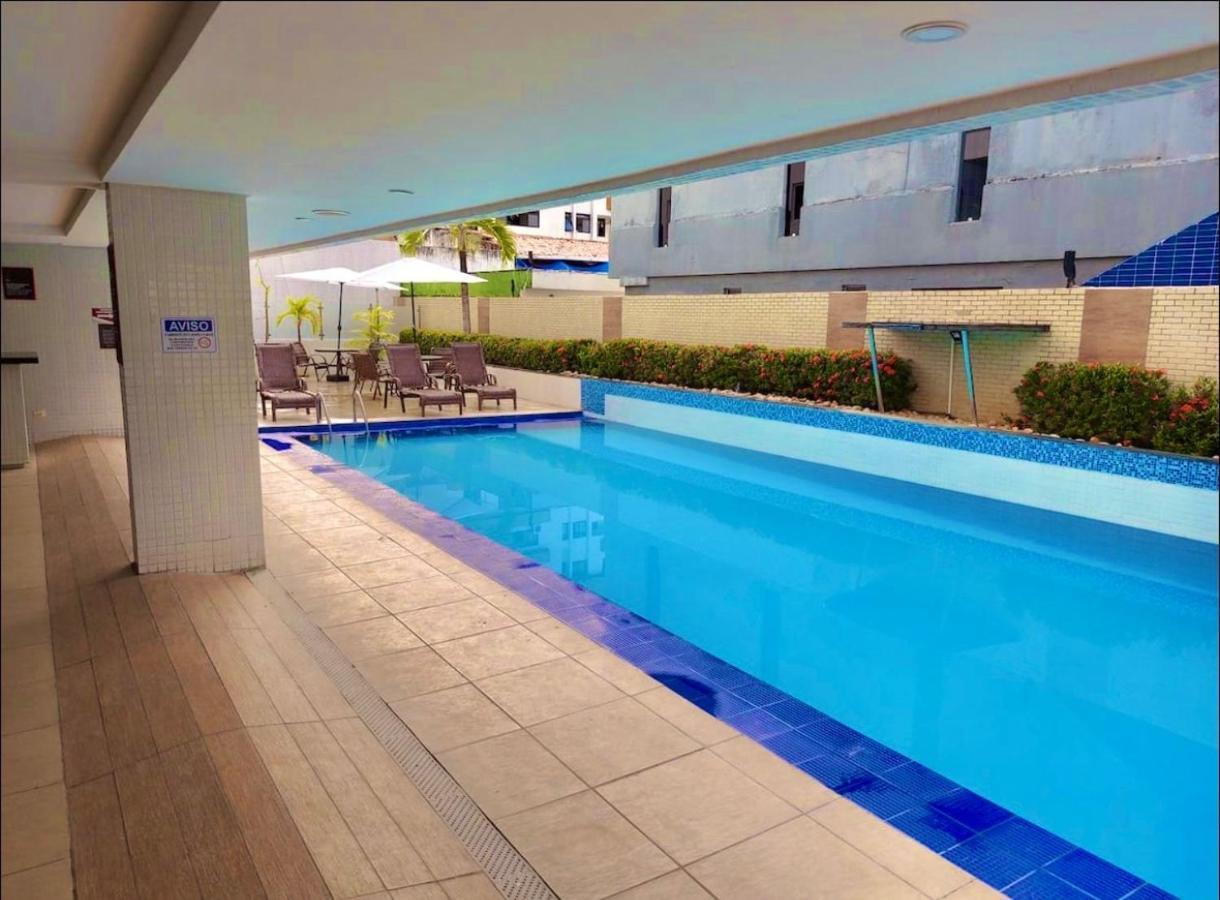 Flat Beira Mar Tambau Aparthotel Joao Pessoa Exterior photo
